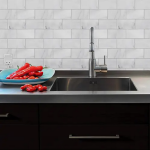 Peel and stick shower tiles
