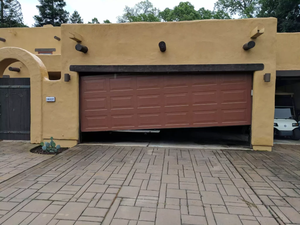 How to manually open garage door repair 