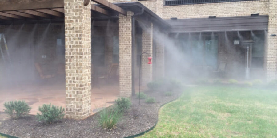Stay Cool with Misting Stands and Water Timers