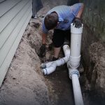 Sewer Line Damaged
