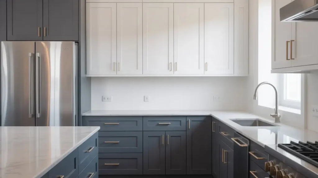 design of Two tone cabinets design of Two tone cabinets