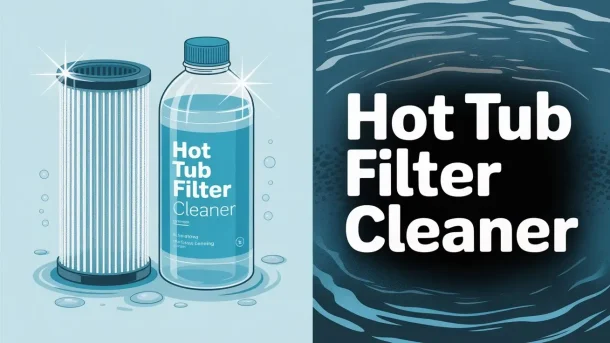 hot tub filter cleaner