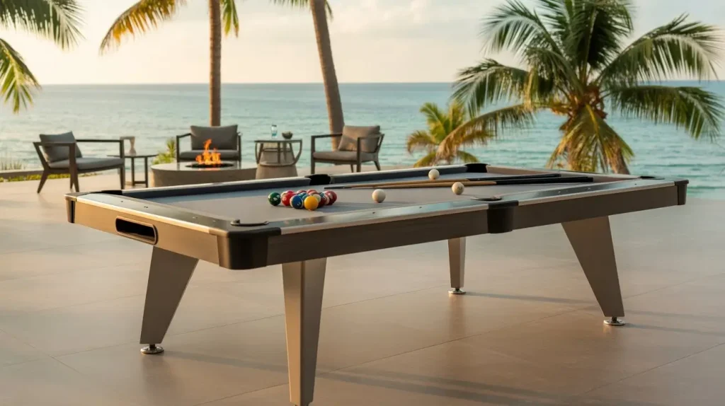 modren outdoor pool table modren outdoor pool table