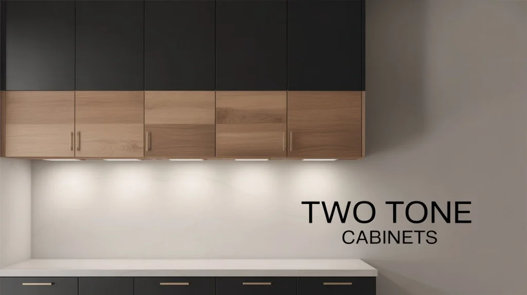 modren two tone cabinets modren two tone cabinets