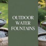outdoor water fountains