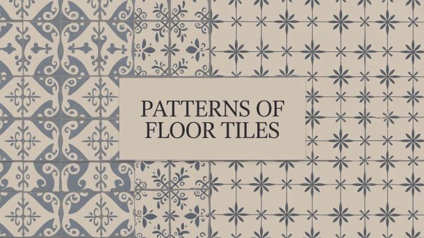 patterns of floor tiles