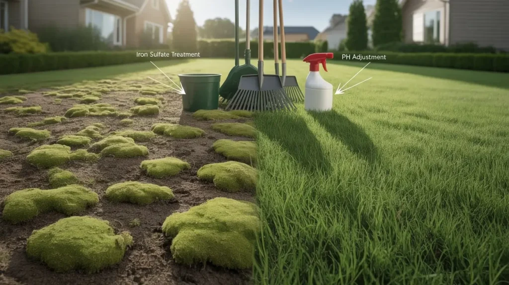 Moss Control for Lawns