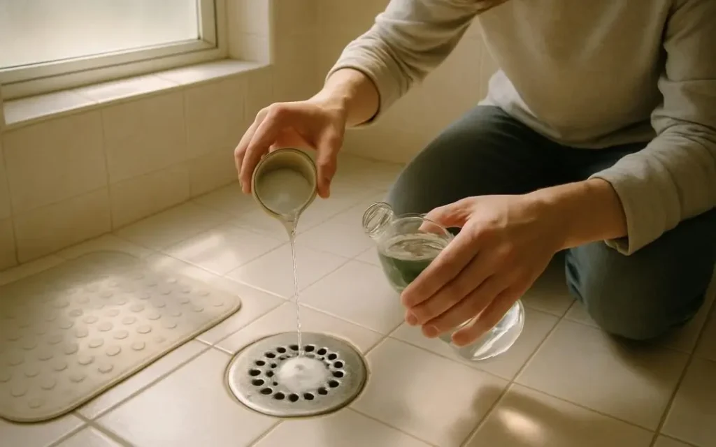 clean-shower-drain