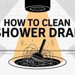 how to clean shower drain