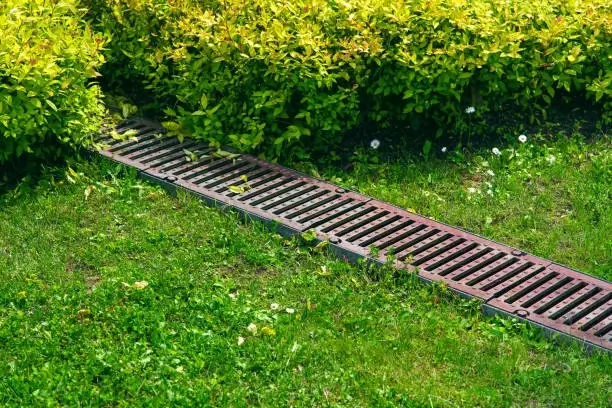 improving drainage from lawn