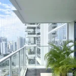 invisible grilles balcony condo