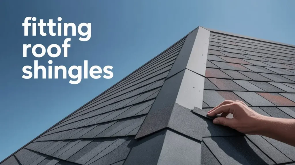 fitting roof shingles